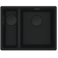 Franke Maris MRG 260-34-15 black edition met kleine bak links