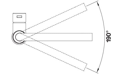 BLANCO LANORA-S-F keukenkraan edelstaal RVS geborsteld 526180