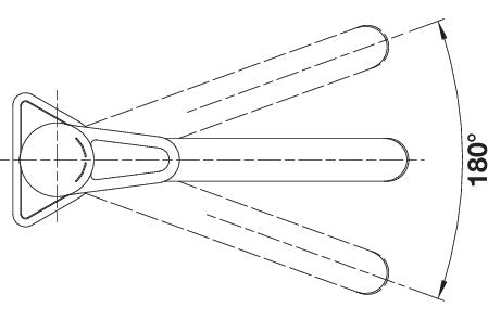 BLANCOWEGA II keukenkraan messing chroom/silgranit-zwart 526415