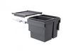 Hailo Cargo - Synchro - Front - 46 Liter Donker grijs Voor frontdeurkasten