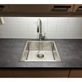 CARESSI CAPP40R10RVS spoelbak RVS