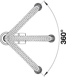 BLANCO CATRIS-S keukenkraan messing chroom 521476