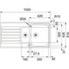 Franke AGX 251 Spoelbakken RVS 1270380391