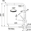 Franke Atlas Neo Keukenkraan RVS 1150521438