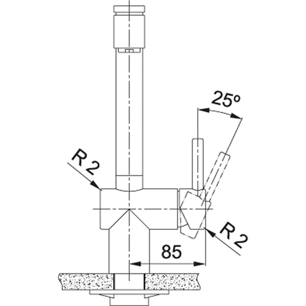 Franke Atlas Neo Keukenkraan RVS 1150521441