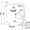 Franke Atlas Neo Keukenkraan RVS 1150521441