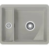 Franke KBK 160 Spoelbakken Pearlgrey mat 1260380347