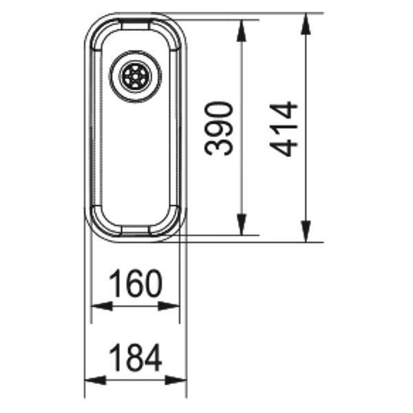 Franke Largo LAX 110.16D 112.0157.550