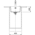 Franke Maris MRG 110-37 Oyster