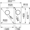 Franke Maris MRG 160-35-15 SBL Oyster