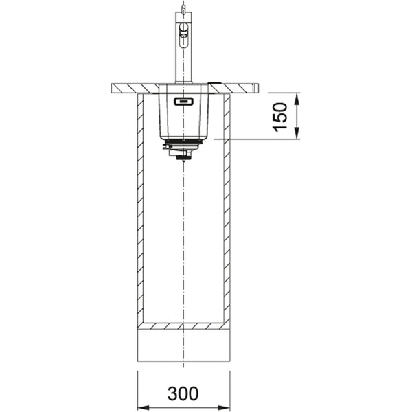 Franke Mythos MYX 110-16 Spoelbak RVS 1220638196