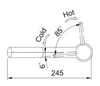 Franke Orbit Keukenkranen RVS 1150569461