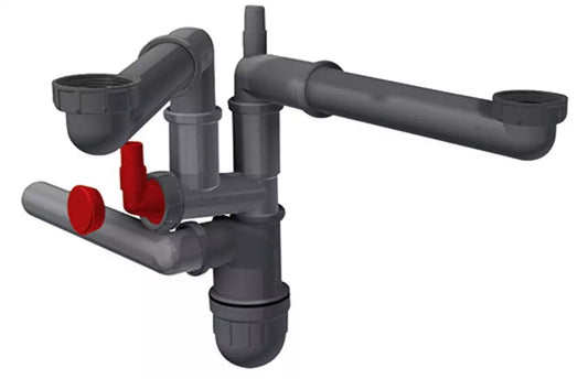 Outlet - Easy Drain Sifon Compact Met Waterslot 30mm Toepasbaar Op Compact Modulo Compact M1 Drains Outlet - Easy Drain Sifon Compact Met Waterslot 30mm Toepasbaar Op Compact Modulo Compact M1 Drains