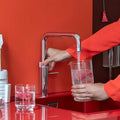 Quooker PRO3 Fusion Square Messing Patina
