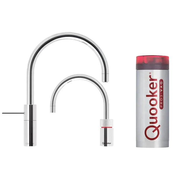 Quooker PRO3 Nordic Round Twintaps