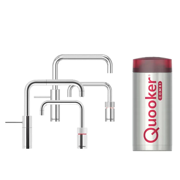 Quooker COMBI+ Nordic Square Twintaps