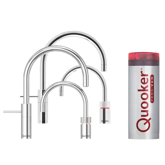 Quooker PRO3 Nordic Round Twintaps