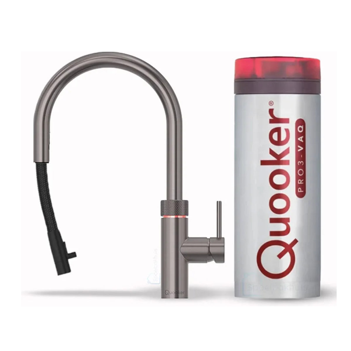 Quooker PRO3 Flex Gun Metal