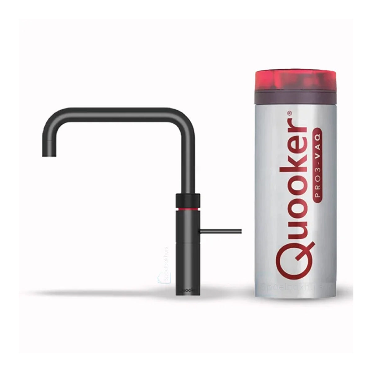 Quooker PRO3 Fusion Square Zwart