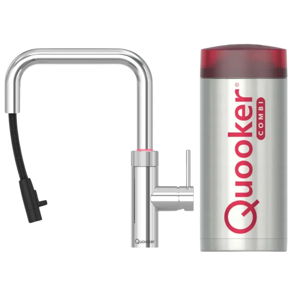 Quooker Flex Square Chroom COMBI