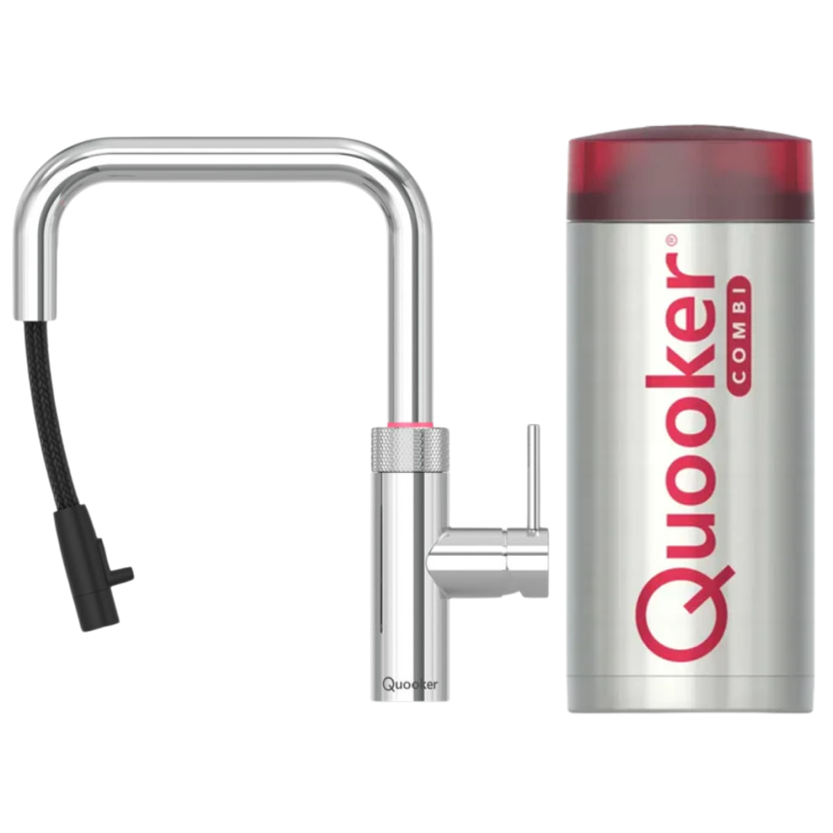 Quooker Flex Square Chroom COMBI+