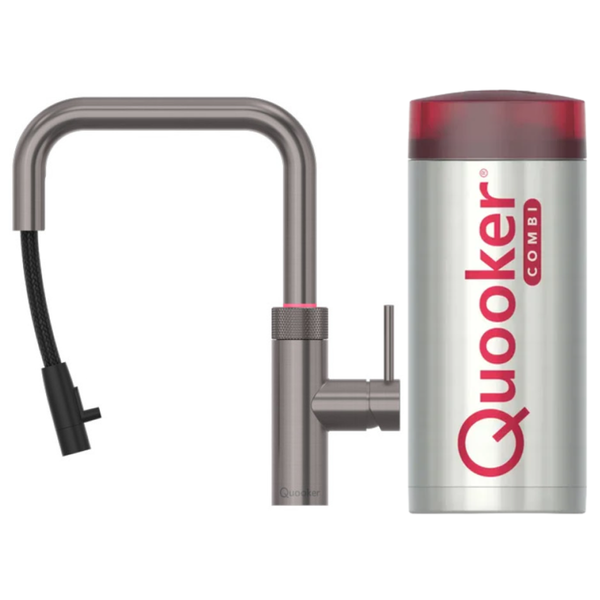 Quooker Flex Square Gun Metal COMBI+