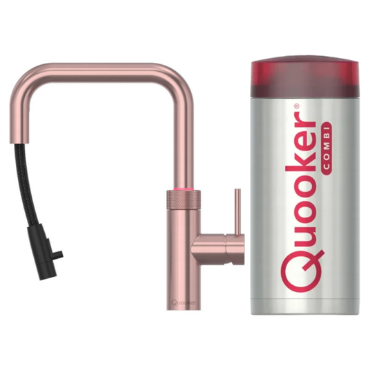 Quooker Flex Square Rosé Koper COMBI