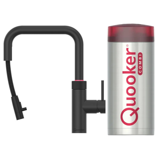 Quooker Flex Square Zwart COMBI