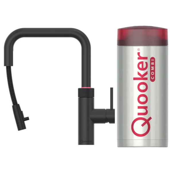 Quooker Flex Square Zwart COMBI
