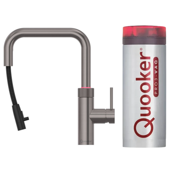 Quooker Flex Square Gun Metal PRO3