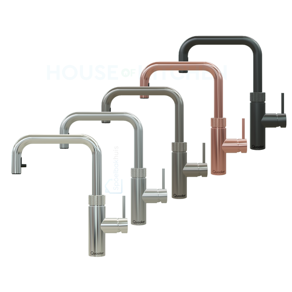 Quooker Flex Square Gun Metal COMBI