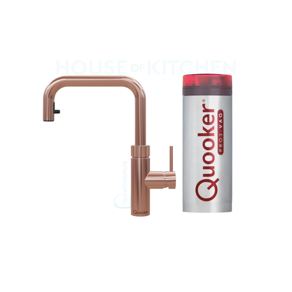 Quooker Flex Square Rosé Copper PRO3
