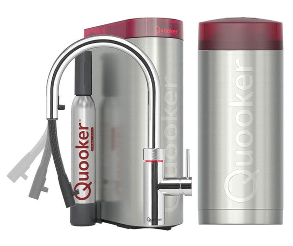 Quooker Flex met COMBI+ boiler & CUBE reservoir 5-in-1 kraan Chroom 0