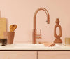 Quooker Flex met COMBI+ boiler & CUBE reservoir 5-in-1 kraan Rose Copper 1