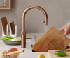 Quooker Flex met COMBI boiler & CUBE reservoir 5-in-1 kraan Rose Copper 2