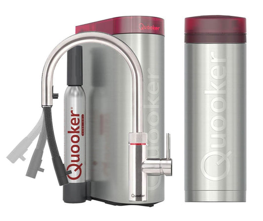 Quooker Flex met PRO3 boiler & CUBE reservoir 5-in-1 kraan RVS 0