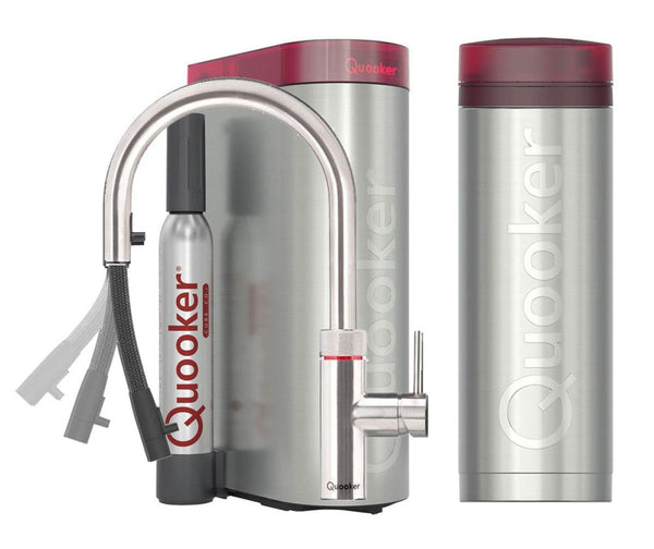 Quooker Flex met PRO3 boiler & CUBE reservoir 5-in-1 kraan RVS 0
