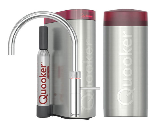 Quooker Fusion Round met COMBI boiler & CUBE reservoir 5-in-1 kraan Chroom 0