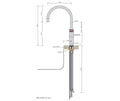 Quooker Fusion Round met COMBI boiler & CUBE reservoir 5-in-1 kraan Rose Copper 4