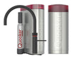 Quooker Fusion Round met COMBI boiler & CUBE reservoir 5-in-1 kraan Zwart