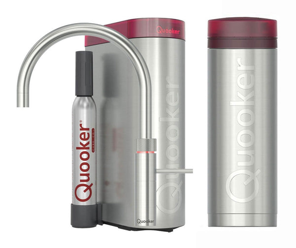 Quooker Fusion Round met PRO3 boiler & CUBE reservoir 5-in-1 kraan RVS 0