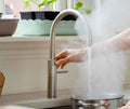 Quooker Fusion Round met PRO3 boiler & CUBE reservoir 5-in-1 kraan RVS 1