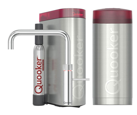 Quooker Fusion Square met COMBI+ boiler & CUBE reservoir 5-in-1 kraan Chroom 0