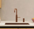 Quooker Fusion Square met COMBI boiler & CUBE reservoir 5-in-1 kraan Rose Copper 2