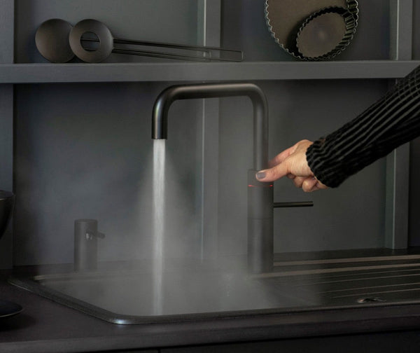 Quooker Fusion Square met PRO3 boiler & CUBE reservoir 5-in-1 kraan Zwart 1