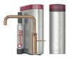 Quooker Fusion Vierkant met PRO3 boiler & CUBE reservoir 5-in-1 kraan Messing Patina 0