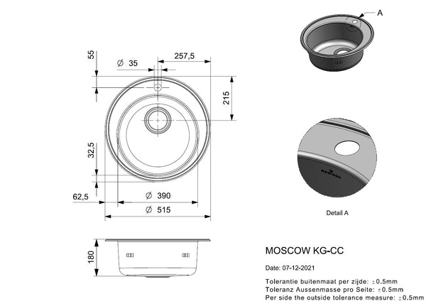 Reginox Moscow (R) KG-CC