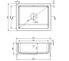 Deante Sabor 615 x 485 Spoelbak