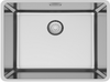 Caressi CAPPMX50R20 RVS Keukenspoelbak 50x40 cm – Op-, Onder- en Vlakbouw