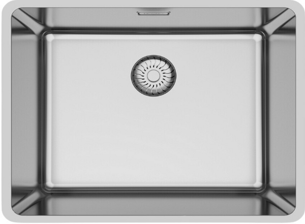 Caressi CAPPMX50R20 RVS Keukenspoelbak 50x40 cm – Op-, Onder- en Vlakbouw